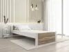 IKAROS Doppelbett 90 x 200 cm, weiß/sonoma Eiche, Matratze: Produktbild-Vorschau 2
