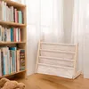 Bibliothèque pour enfants - 60 x 50 x 30 cm - Marron - Bois Voir les images du produit 3