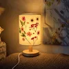 DIY Nachtlicht mit Trockenblumen, Blanko Stoffschirm, 3 Produktbild-Vorschau 8