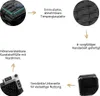 Diagram showing features of a black side table. Produktbild-Vorschau