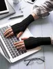 2 pares de guantes sin dedos, calentadores de muñeca para Vista previa de la imagen del producto 6