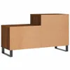 vidaXL Schuhregal Braun Eichen-Optik 102x36x60 cm Produktbild-Vorschau 6