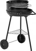 A black charcoal grill on a white background. Produktbild-Vorschau