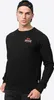Sweatshirt col rond homme coupe slim LYMPSTONE Black L Voir les images du produit 1