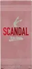 The image shows the front of a pink perfume box for Jean Paul Gaultier Scandal. Náhľad obrázku produktu