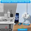 Steckdosenleiste 3-Fach, Mehrfachsteckdose mit Schalter, Produktbild-Vorschau 3