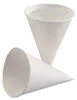 PAPSTAR  88619 PAPSTAR Spitzbecher, aus Zuckerrohrpapier, Anteprima dell’immagine prodotto 1