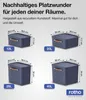 Rotho 3er-Set Aufbewahrungsbox 40L Maloja - Kunststoffbox Produktbild-Vorschau 2