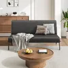 IROPRO Sofa 2 Sitzer, Kunstleder Couch Modern mit Produktbild-Vorschau 2