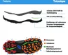 Diagrams and text explaining the features of a shoe sole. Produktbild-Vorschau