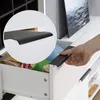 Balení 10 kusů černých úchytek na kuchyňský nábytek Černá Náhled obrázku produktu 3