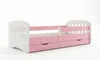 Letto per ragazzi 180x90 cm bianco/rosa | Set completo con Anteprima dell’immagine prodotto 1