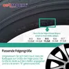 Kołpaki 13" EXTRA DRIFT srebrne/czarne zestaw 4 sztuk 13" Podgląd zdjęcia produktu 6