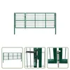 The Living Store Gartentor mit Pfosten 350 x 120 cm Stahl Produktbild-Vorschau 6