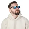 Sonnenbrille Herren Polarisiert UV400, Blaue Gläser Holz Produktbild-Vorschau 11