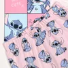 DISNEY Stitch Damen, zweiteilig, Baumwollpyjama mit kurzen Produktbild-Vorschau 4