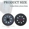 2er-Packung mit 2 Schleifpads für 8-Loch 125mm Produktbild-Vorschau 4
