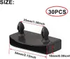 Lattenrost-Halterungen Schwarz 30 Pcs Lattenrost Zubehör Produktbild-Vorschau 2