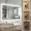 Specchio da bagno COSTWAY con illuminazione, specchio da Anteprima dell’immagine prodotto 4