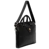 A black laptop bag with a shoulder strap and handles, shown against a white background. Produktbild-Vorschau
