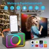 Lautsprecher,Karaoke Maschine mit 2 Karaoke Mikrofonen, Produktbild-Vorschau 3