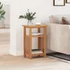 vidaXL Odkládací stolek se zásobníkem na noviny 27x35x55 cm Náhled obrázku produktu 2
