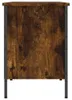 vidaXL Stojan na topánky smoke oak 131x35x50 cm odvodený Náhľad obrázku produktu 5