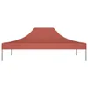 vidaXL Tetto della tenda per feste 4x3 m rosso terracotta Anteprima dell’immagine prodotto 12