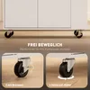 Carrello da cucina HOMCOM con cassetto, armadietto, ripiano Anteprima dell’immagine prodotto 6