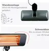 alpina Chauffage infrarouge suspendu Terrasse 2000W 3 Voir les images du produit 3