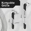 Optio Cycle Mini Fahrradpumpe 120 PSI (8,3 Bar) Luftpumpe Produktbild-Vorschau 3