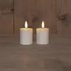Coen Bakker LED Kerzen mit Timer weiß 2-er Set 4,5x8cm 3D Produktbild-Vorschau 4