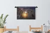 MuchoWow® Wandteppich Wandbehang Der Große Turm der Stadt Produktbild-Vorschau 3