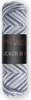 A spool of yarn with a label. Produktbild-Vorschau