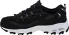 A side view of a black Skechers D'Lites sneaker. Podgląd zdjęcia produktu