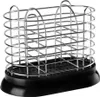 nabbi Kovový odkvapkávač na príbor Tony - nerezová / čierna Náhľad obrázku produktu 1