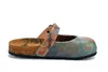 Damen Clogs Calceo CAL2204 mit Ethno-Muster 38 Produktbild-Vorschau 3