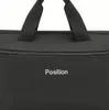 A close-up view of a black bag with the word "Position" printed on it. Podgląd zdjęcia produktu