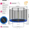 Trampolína Garfunky Ø 305 cm, certifikovaná GS s Náhľad obrázku produktu 7