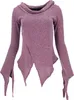 Pixishirt mit Schalkragen Baumwollstrick Pullover - Produktbild-Vorschau 1
