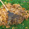 KOTARBAU® Laubrechen mit Stiel 44 cm Fächerbesen Metall Produktbild-Vorschau 9