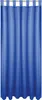 A blue curtain hanging from a rod. Produktbild-Vorschau