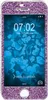 2 x Glitzer-Folienset für Apple iPhone 5 / 5s / SE lila Produktbild-Vorschau 2