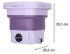 Automatická turistická mini pračka přenosná skládací 8l Náhled obrázku produktu 12