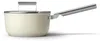 20 cm matte cremefarbene töpfe + deckel Smeg SPF2012CRM Produktbild-Vorschau 3