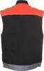 Planam Weste Visline, Gr. 2XL schwarz/orange/zink Produktbild-Vorschau 1