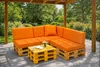 Setgarden Large Palettenkissen 8er Set Outdoor 120x60x10cm Produktbild-Vorschau 3