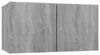vidaXL TV nástěnná skříňka Grey Sonoma 60x30x30 cm Dřevěný Náhled obrázku produktu 1