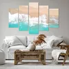 Bild auf Leinwand - Leinwandbild - Meer Welle Sand - Produktbild-Vorschau 6