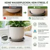 Pflanztopfuntersetzer Mira Anthrazit Ø 68cm - Frostsicher & Produktbild-Vorschau 5